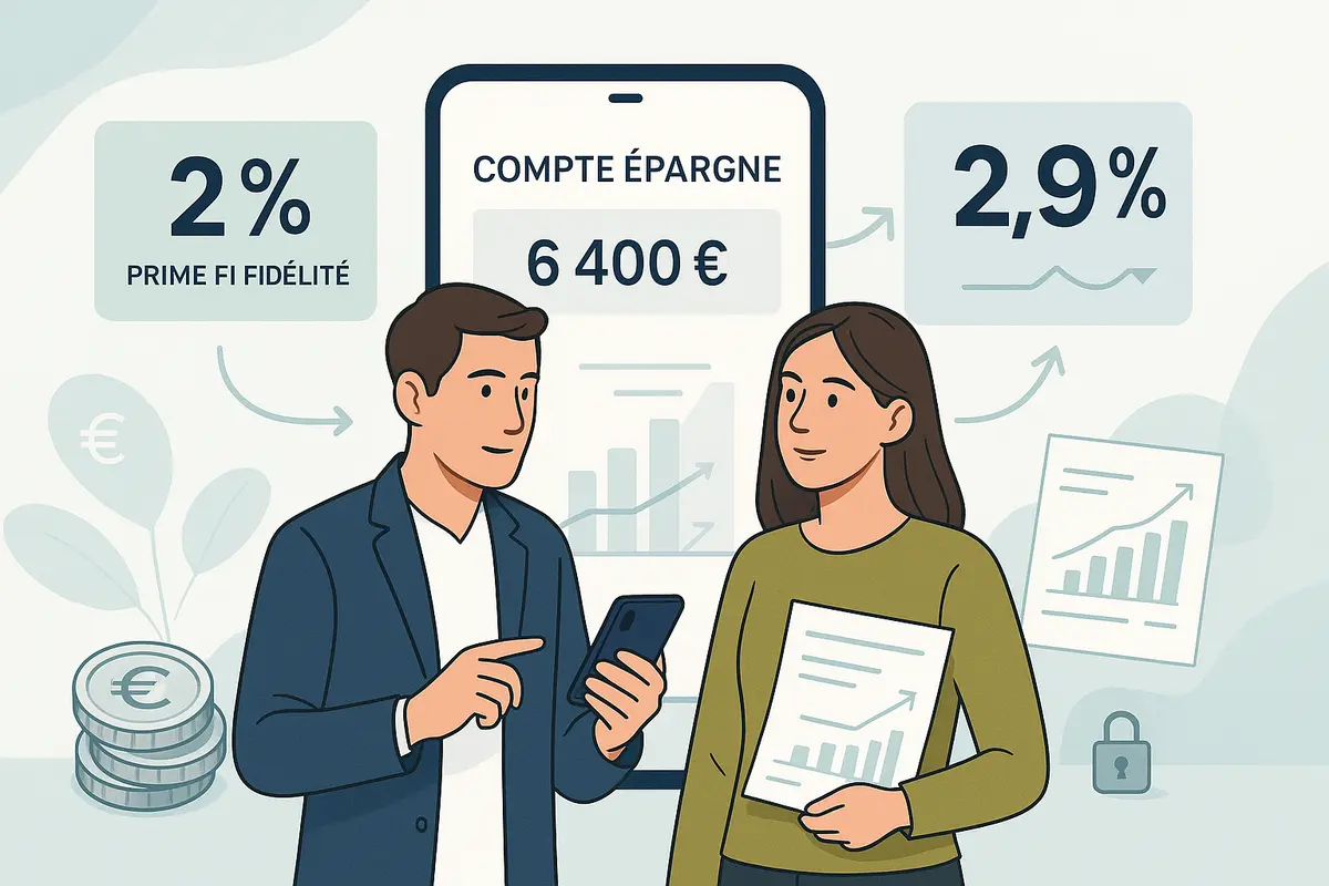 Illustration de l’article : Compte épargne : pourquoi un taux de 2 % peut parfois rapporter plus qu’un taux de 2,9 %